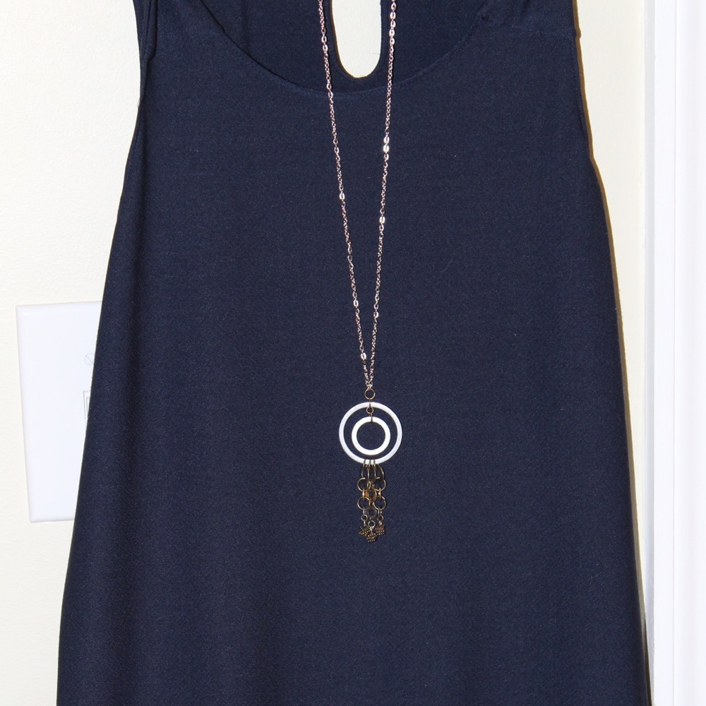 PFD- long industrially styled necklace